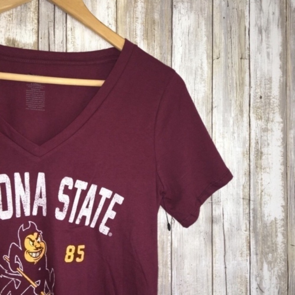 NCAA Arizona State Devils Red Tee - Picture 3 of 4